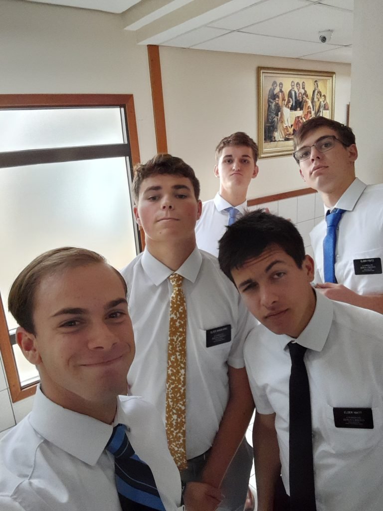 The elders when Alyssa asked them to hold her phone