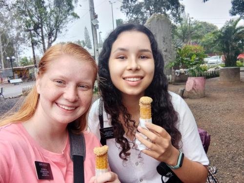 A dessert Alyssa and Sister Perri ate during P-day
