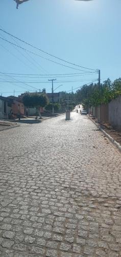 The street/trail leading to the Igreja De Santa Terezinha