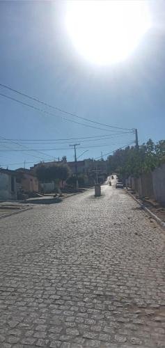 The street/trail leading to the Igreja De Santa Terezinha