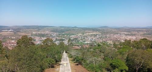 The view from on top of the Cathedral on the Hill