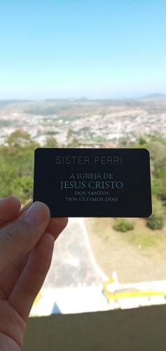 Sister Perri's missionary name tag
