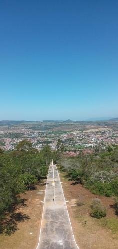 The path up to the Cathedral on the Hill