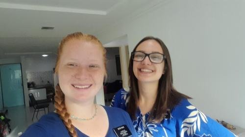 Alyssa and Sister Leopoldes in a selfie