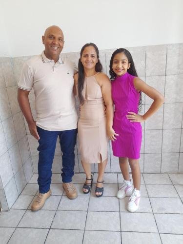 Eduardo, Elaine, and Lavinia