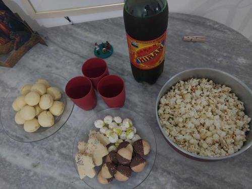 Cookies, popcorn, and other goodies