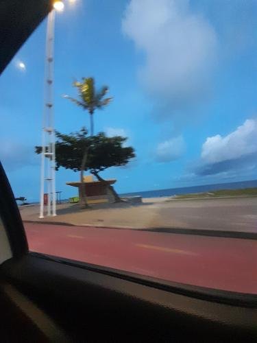 The first time Alyssa saw the beach during her mission