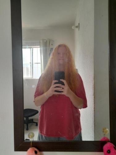 Alyssa's rock star hair