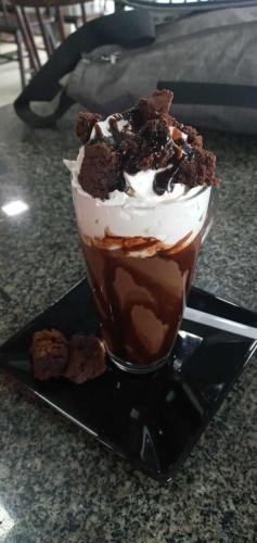 A dessert Alyssa had during her mission