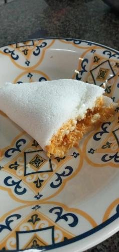 A plate of food that Alyssa ate in Bom Consehlo