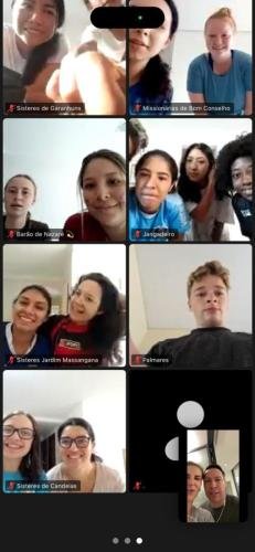 A screenshot of Alyssa during mission exercise