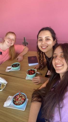 Açai to celebrate Sister Perri getting her VISA with a member of the ward