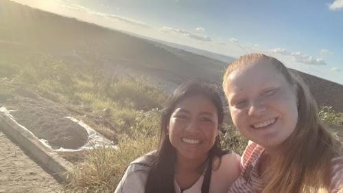 Alyssa and Sister Murrillo in a selfie