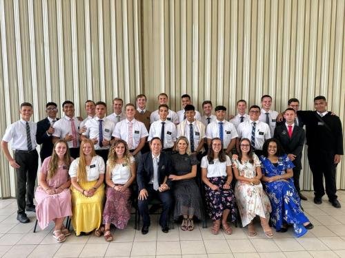 Alyssa's last zone conference while in Arcoverde