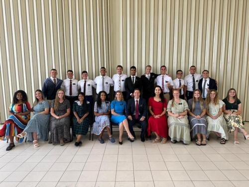 Alyssa's zone at her first zone conference