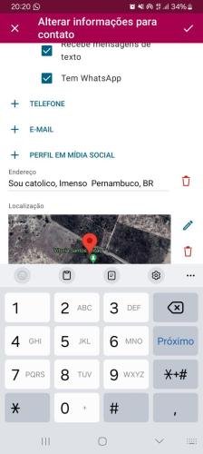 A screenshot of a referral who's address say only I'm Catholic