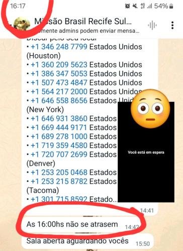 A screenshot of a meeting that Alyssa and Sister Villatoro missed