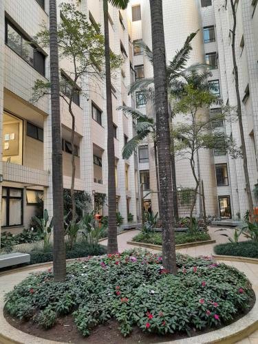 The courtyard at the Sao Paulo Brazil MTC
